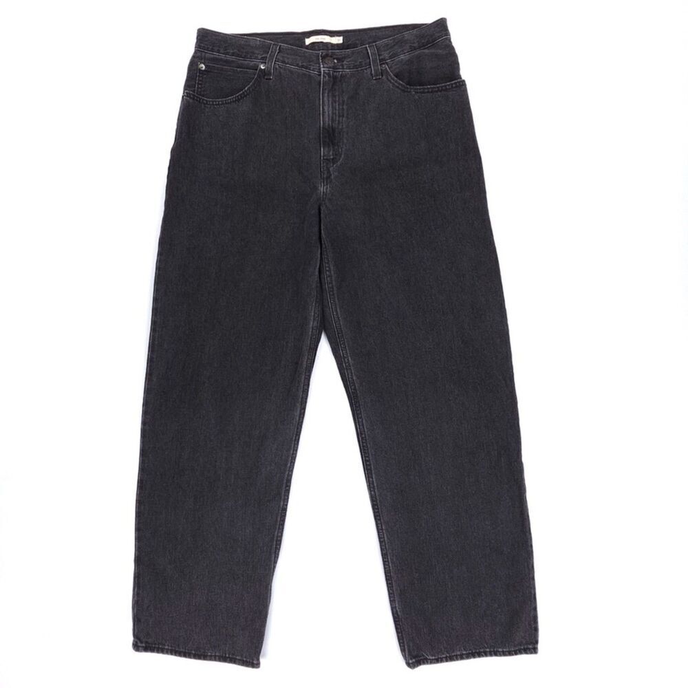 NEW Levis Premium Dad Jeans Rad Dad Black Denim 90s Y2k Downtown Girl Minimal 31